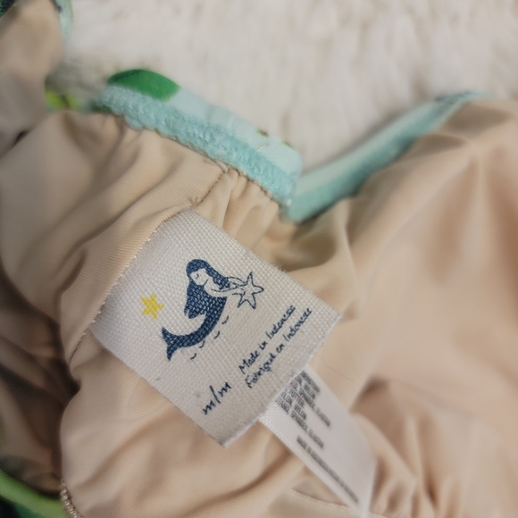 ❤️ SALE! Anthropologie Mix-and-Match Floral Peplum Tankini - Picture 8 of 10